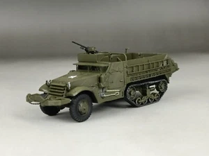 1/72 Built WWII U.S M3 Half Truck APC Model - Picture 1 of 10