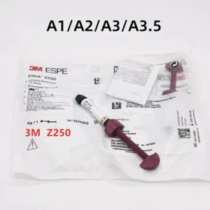 3M Filtek Z250 Dentale Universale Restauro 4g/Siringa Tutte le tonalità A1/A2/A3/A3,5 - Foto 1 di 2