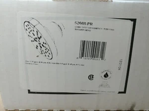 Delta Universal Showering 52668-PR Multi-Function Shower Head Lumicoat Chrome - Picture 1 of 9