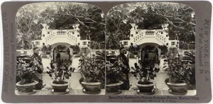 China.China.Macao.Macau.Chinesischer Sommerpalast.Foto American Stereo Co von Young. - Bild 1 von 2