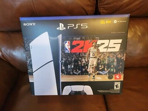 Brand New Sony PlayStation 5 Digital Slim Console NBA 2K25 Bundle - Picture 1 of 3