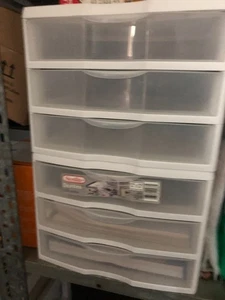 Sterilite Sammelalbum Organizer; 3 Schubladen 14 x 14 x 12 - Bild 1 von 3