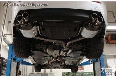  Escape deportivo dúplex Lexus IS F 2x90mm redondo enrollado recto con amortiguador - Imagen 1 de 2