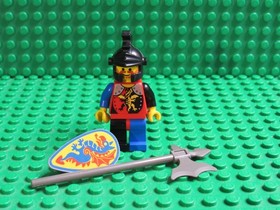 LEGO Castle Dragon Knights Dragon Master Minifig knight battle axe shield 1794 W