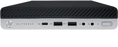 Mini PC Intel Core i5-8ª generación HP Elite Desk 800 G4 16 GB 256 GB Windows 11 Pro Foto 1 de 2