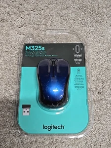 Logitech M325S Wireless Mouse (Blue) - Picture 1 of 2