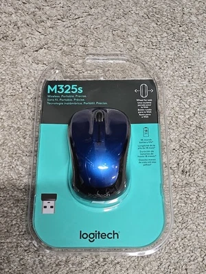 Logitech M325S Wireless Mouse (Blue) - Image 1 of 2