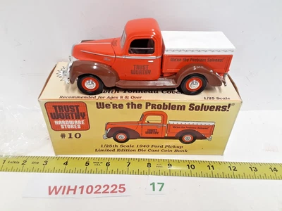 Liberty Classic Trust Worthy Die Cast Bank  #10 - 1940 Ford Pick Up Truck -READ - Image 1 of 4