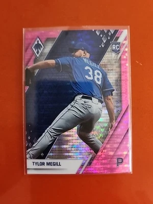 2022 Panini Chronicles - Phoenix Tylor Megill #11 Pink Pulsar (RC) - Image 1 of 2
