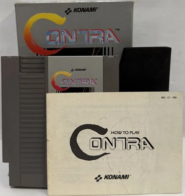 Contra - NES - Nintendo - Complete in Box - Image 1 of 4