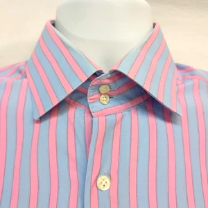 Hawes & Curtis Hemd Brandon Herren Medium Slim Fit Langarm Baumwolle gestreift - Bild 1 von 7