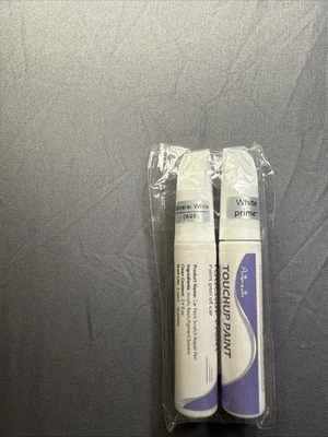 BMW A96 Mineral White Touch Up Paint Exact Match Car Scratch - Image 1 of 2