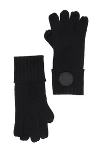 Michael Kors Women Rib Rubber Patch Gloves - Picture 1 of 6
