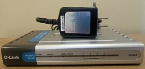 D-Link DI-624 Wireless Cable/DSL Router, 4-Port Switch, 802.11g, 108Mbps - Picture 1 of 4
