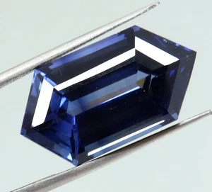 22,05 ct Tansania Tansanit massiver Marquise Schliff facettiert natürlicher loser Edelstein - Bild 1 von 9