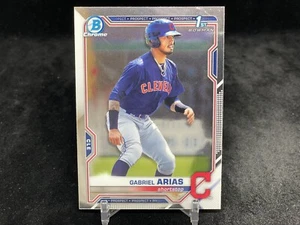 GABRIEL ARIAS 2021 BOWMAN CHROME #BCP-89 1ST PROSPECT CARD / CLEVELAND GUARDIANS - Picture 1 of 2