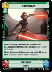 Star Wars Unlimited - Traitorous - NM/M - Spark of Rebellion - Picture 1 of 1