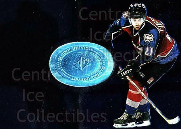 1998-99 SPx Finite #95 Peter Forsberg - Image 1 of 1