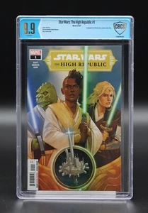 Star Wars The High Republic (2021) #1 primera impresión CBCS 9,9 como nuevo azul Lbl blanco páginas - Imagen 1 de 3
