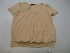 Nueva Blusa LAKSMI Para Mujer Talla 2XL Clásica Suelta Forrada Plisada Crema - Imagen 1 de 6