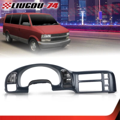Fit For 1995-2005 Chevrolet Astro Gmc Safari Dash Radio Cluster Trim Bezel Panel Foto 1 de 4