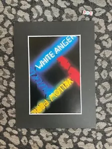 Art Print , Beautiful Illustration, Mounted , Rarely Seen , By Bruce Nauman - Picture 1 of 2