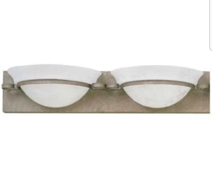 NIB FORECAST D8102-65 RUSTICA COLLECTION TWO LIGHT BATHROOM VANITY LIGHTING NEW - Picture 1 of 3