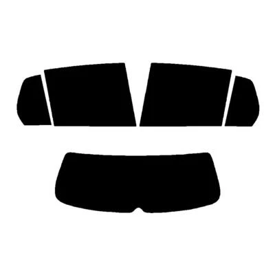 For VW Polo 5-Door 20022005 (Mk4) Pre Cut Car Window Tint - Image 1 of 4