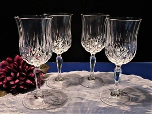 NUOVISSIMO SET DI 4 CALICI ACQUA ROYAL CRYSTAL ROCK 24% CRISTALLO AL PIOMBO 8 oz - Foto 1 di 3
