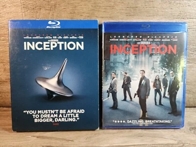 Inception Blu-ray Brand New Sealed With Slipcover Christopher Nolan Dicaprio - Image 1 of 3