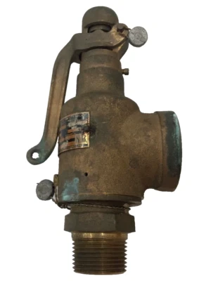 Consolidated Safety Valve 1551, 1 1/2" Male Thread to 2" Female - Untested - Image 1 of 4