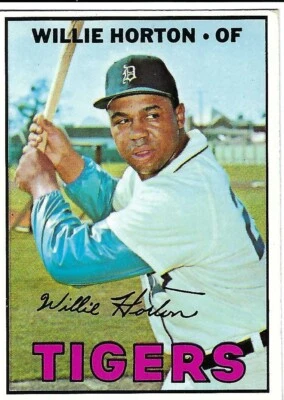 1967 Topps Willie Horton #465 - Image 1 of 2