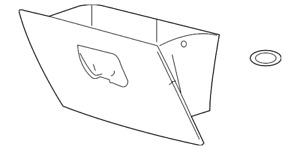 Genuine Ford Box Asm Glove Compartment 4L3Z1506024AAB