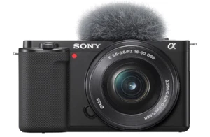 SONY ALPHA ZV-E10 + 16-50mm lenti f3.5-5.6 OSS PZ VLOG CAMERA, 4K VIDEO - NUOVO - Zdjęcie 1 z 5
