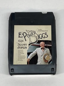 E. POWER BIGGS PLAYS JOPLIN ON PEDAL HARPISCHORD MAQ 32495 8 TRACK Quadraphonic - Picture 1 of 7