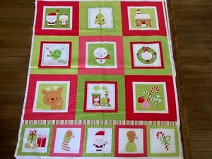 Santa Express Christmas Fabric Panel ~ Holidays Riley Blake Fabirc 100% Cotton - Picture 1 of 3