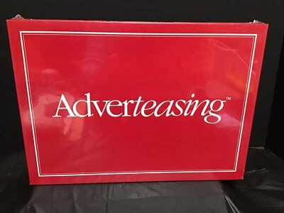 Vintage 1988 Adverteasing Board Game The Game Of Slogans Commercials Jingles NEW - Image 1 of 4