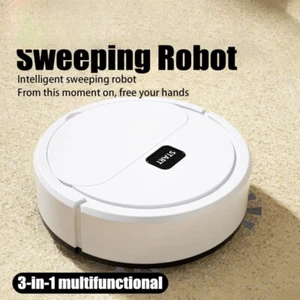 Fully Automatic Sweeping Robot 3 in1 Sweep Vacuum Cleaner Mopping The Floor Home - Picture 1 of 26