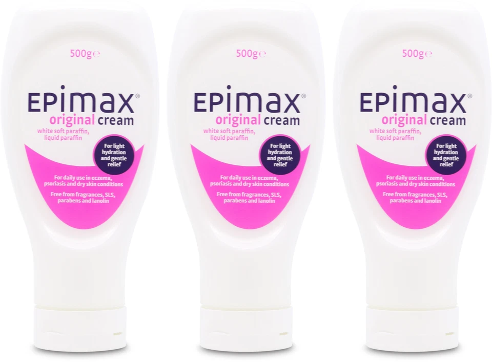 Epimax Original Cream 500g | Eczema Relief | Moisturising Skincare X 3
