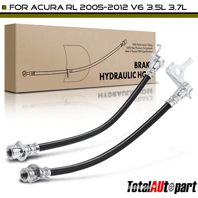 Manguera hidráulica de freno para Acura RL 2005 2006 2007 2008 09-12 trasera izquierda y derecha Foto 1 de 4