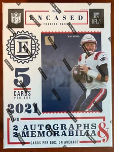2021 Panini Encased Football Sealed BOX Jones Lawrence Chase Lance Fields? BONUS - Picture 1 of 3