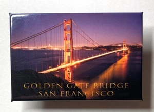 Golden Gate Bridge, San Francisco, Kühlschrankmagnet, Souvenir. Made In Germany - Bild 1 von 4