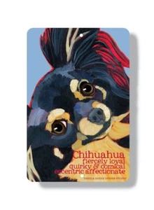 Chihuahua (#6) - Dog Portrait - Metal Plaque - Reproduction Oil Painting - Picture 1 of 1