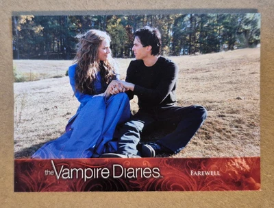 THE VAMPIRE DIARIES Season 2 Trading Card #43 Cryptozoic 2012 "Farewell" - Image 1 of 2