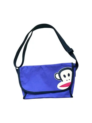 Y2K Paul Frank Small Crossbody Messenger Bag Julius The Monkey Purple 2013 14" - Image 1 of 4