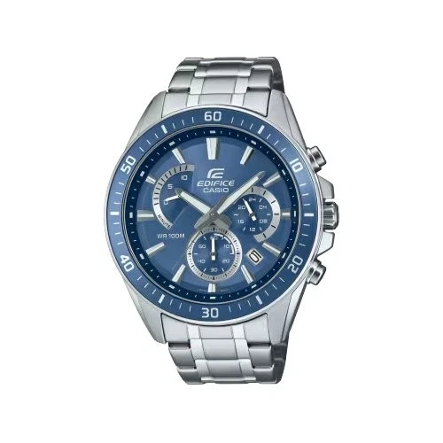 Casio Orologio EDIFICE Silver e Blue EFR 552D 2AVUEF - Immagine 1 di 1