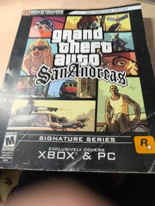 Grand Theft Auto San Andreas Strategy Guide Xbox & PC – BradyGames Signature - Picture 1 of 4