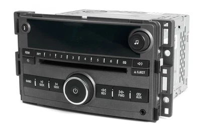 Chevrolet HHR 2006-2007 radio AM FM reproductor de CD con pieza de entrada auxiliar 15812373 Foto 1 de 4