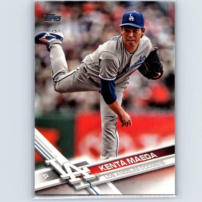 2017 Topps - Kenta Maeda #597 - Los Angeles Dodgers - Image 1 of 2