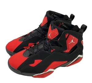 NWOB Air Jordan True Flight Black University Red CU4933-001 Men’s Shoes Size 9 - Picture 1 of 22